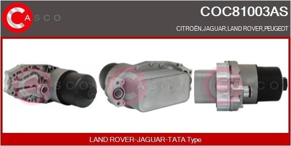 CASCO Oljekjøler, motorolje COC81003AS COC81003AS Oljekjøler CITROËN C15 CASCO