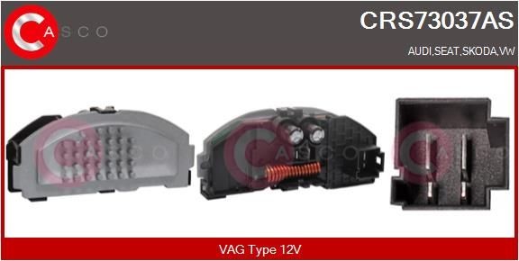 CASCO Resistenza ventola abitacolo CRS73037AS CASCO CRS73037AS Resistenza del ventilatore abitacolo Seat Ateca kh7 originali prezzo