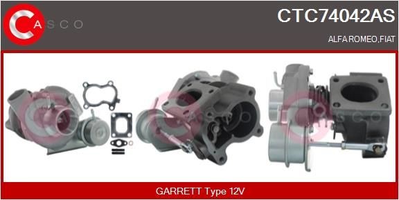 CASCO Turbolader CTC74042AS Turbolader CASCO Alfa Romeo 166 CTC74042AS