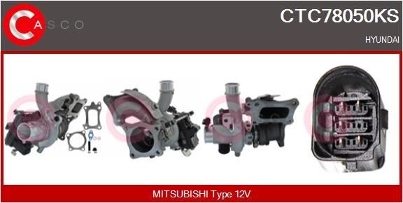 CASCO Turboaggregat CTC78050KS CTC78050KS CASCO turbo Hyundai i40
