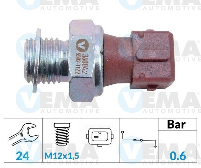 VEMA Oljetrykkbryter 360042 Oljetrykkbryter VEMA OUTLANDER 360042 billige