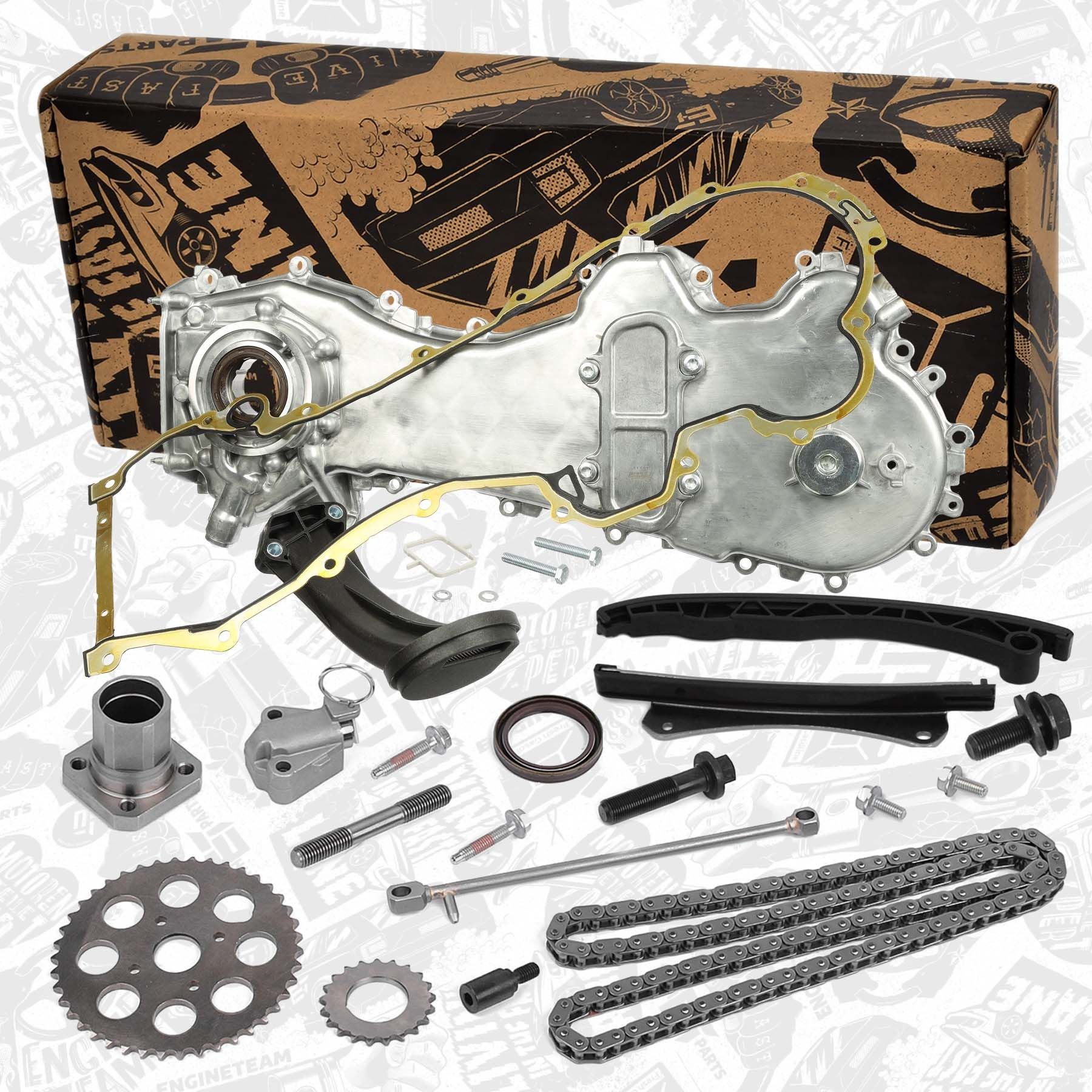ET ENGINETEAM Kit de distribuição RS0084VR2 Corrente de distribuição FORD ET ENGINETEAM RS0084VR2