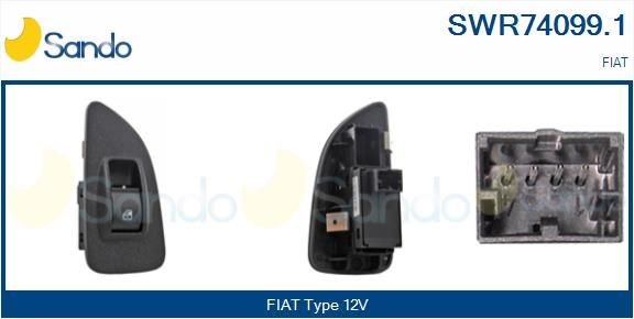 SANDO Spínač elektrického otvárania okien SWR74099.1 Spínač elektrického otvárania okien SANDO PALIO SWR74099.1 lacné