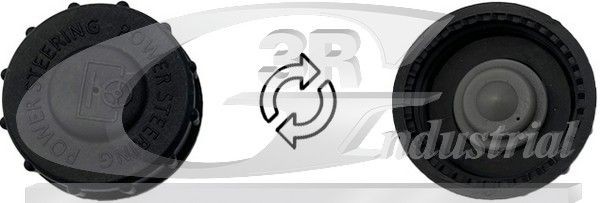 3RG Vāciņš, Stūres pastiprinātāja kompensācijas tvertne 67602 Hidrauliskās eļļas izplešanās tvertne Renault BM0/1_, CM0/1_ 67602 3RG