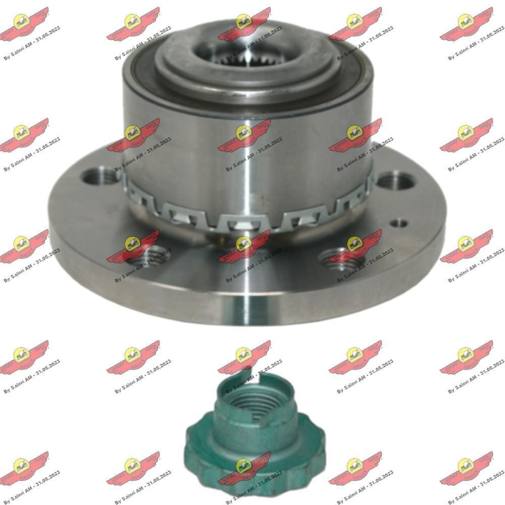 AUTOKIT Hjullejesæt 01.98381 Hjulnav AUTOKIT VW 01.98381