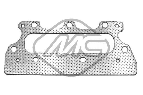 Metalcaucho Blīve, Izplūdes kolektors 43398 43398 Izplūdes kolektora blīve NISSAN MICRA Metalcaucho