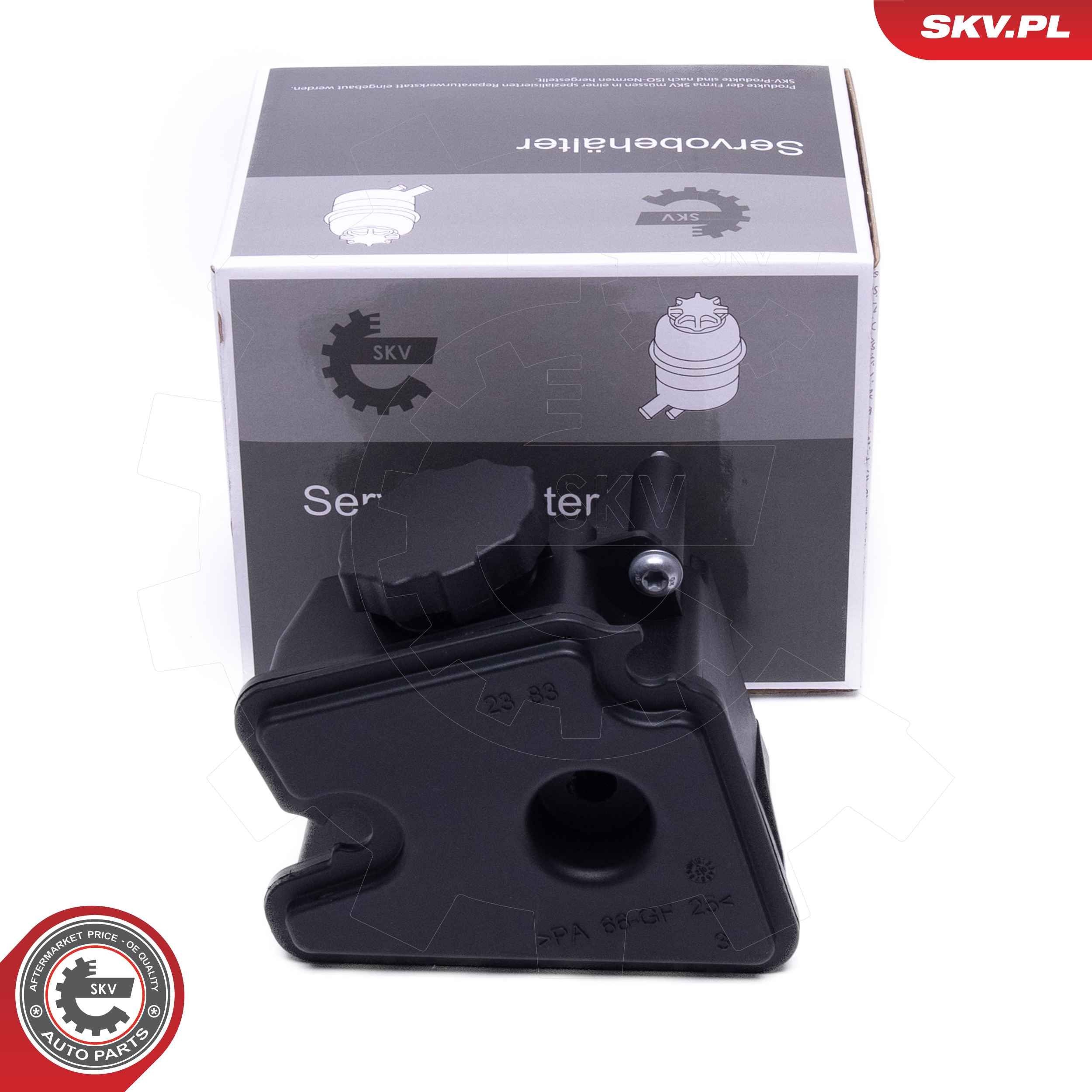 ESEN SKV Expansion Tank, power steering hydraulic oil 61SKV904 ESEN SKV 61SKV904 Mercedes S211 hydraulic oil expansion tank replacement