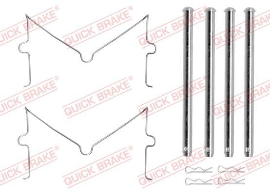 QUICK BRAKE Σετ βοηθ. εξαρτημάτων, τακάκια φρένων 109-0180 QUICK BRAKE 109-0180 Σετ βοηθ. εξαρτημάτων, τακάκια φρένων Hiace Microbus (H100, H200) τιμες