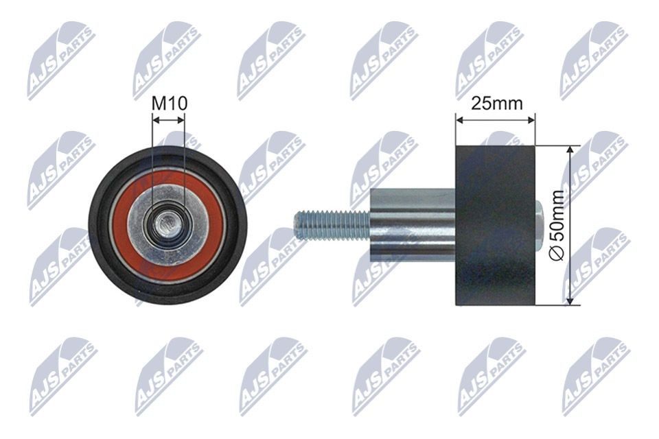 NTY Obehová / vodiaca kladka ozubeného remeňa RNK-VW-040 RNK-VW-040 Obehová / vodiaca kladka ozubeného remeňa AUDI A4 NTY
