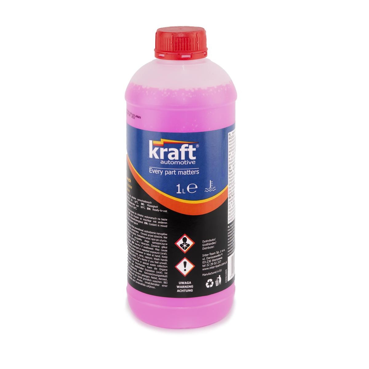 KRAFT Antigelo K0061009 K0061009 Liquido refrigerante KRAFT Opel