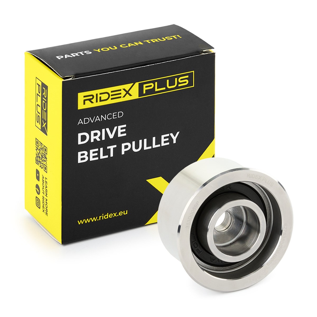 RIDEX PLUS Poulie renvoi / transmission, courroie de distribution 313D0059P Poulie renvoi / transmission, courroie de distribution RIDEX PLUS TOYOTA 313D0059P