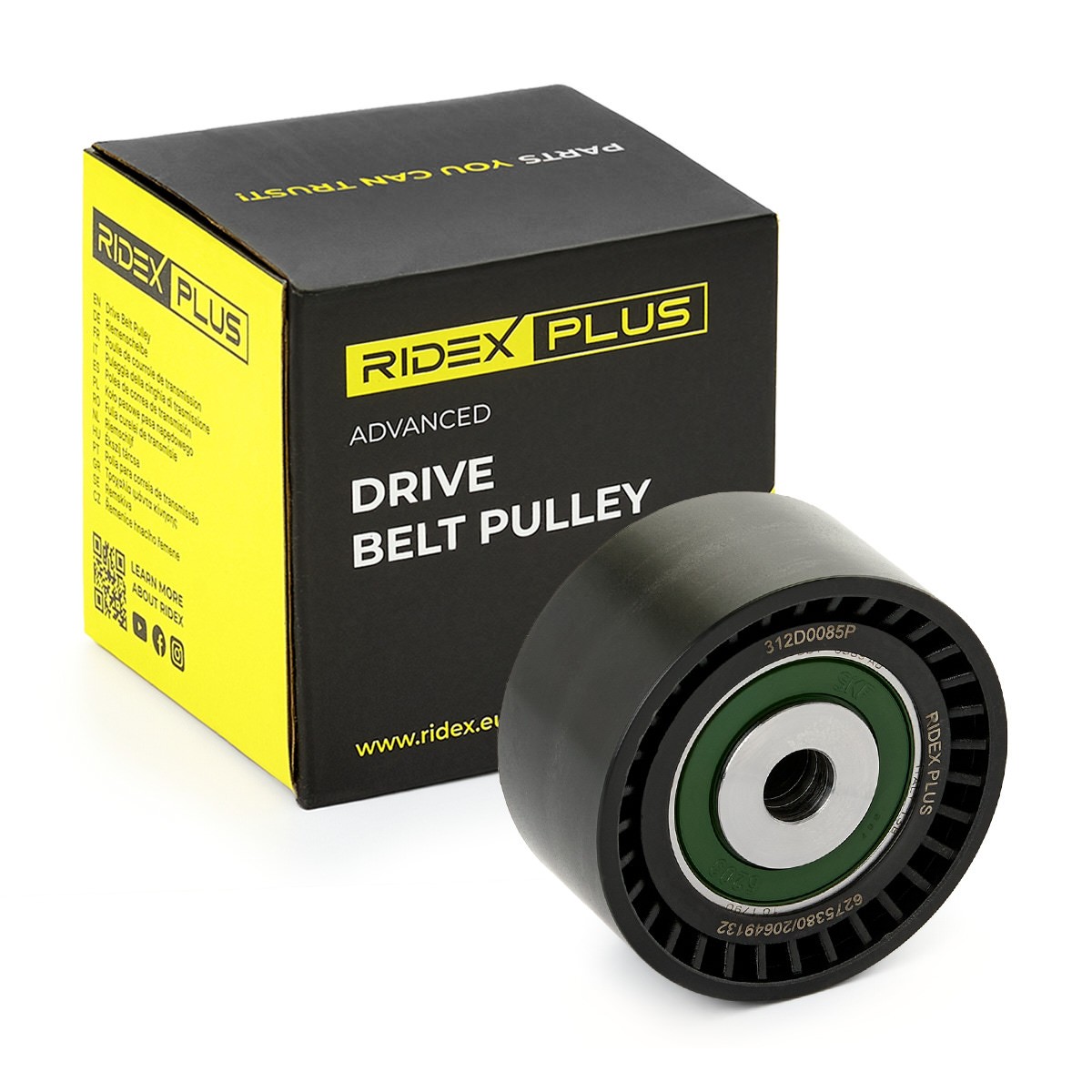 RIDEX PLUS Galoppino guidacinghia, cinghia Poly-V 312D0085P 312D0085P costo Galoppino RIDEX PLUS NISSAN MICRA
