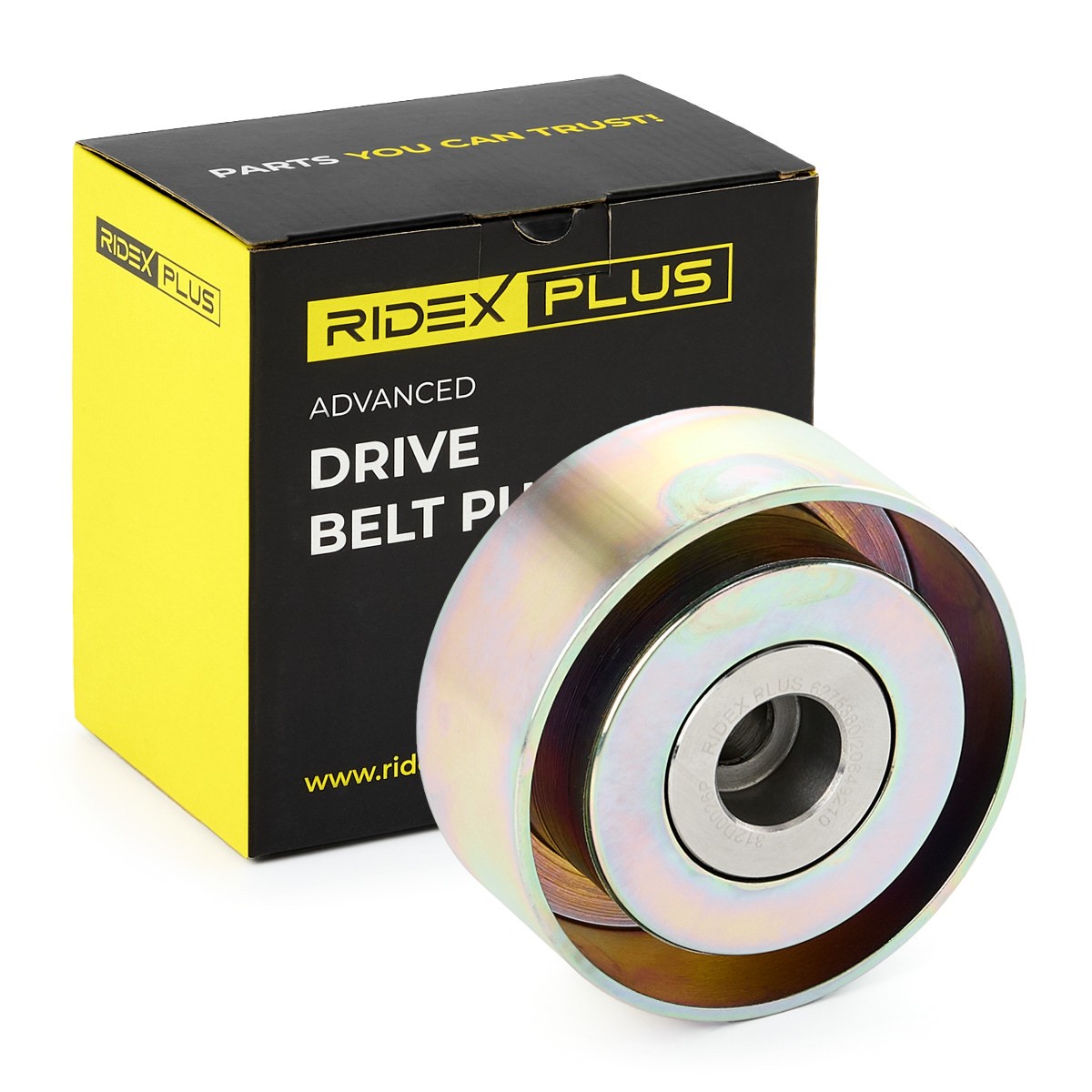 RIDEX PLUS Τροχαλία παρέκκλισης, ιμάντας poly-V 312D0026P 312D0026P Τροχαλια αδρανειας CITROËN XSARA RIDEX PLUS