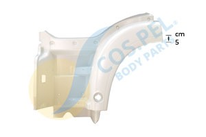 COS.PEL Plaat instaprand 307.00307 COS.PEL 307.00307 Plaat instaprand MAN TGE Open laadbak/ Chassis (UZ_) 2.0 TDI 177 Pk 2025