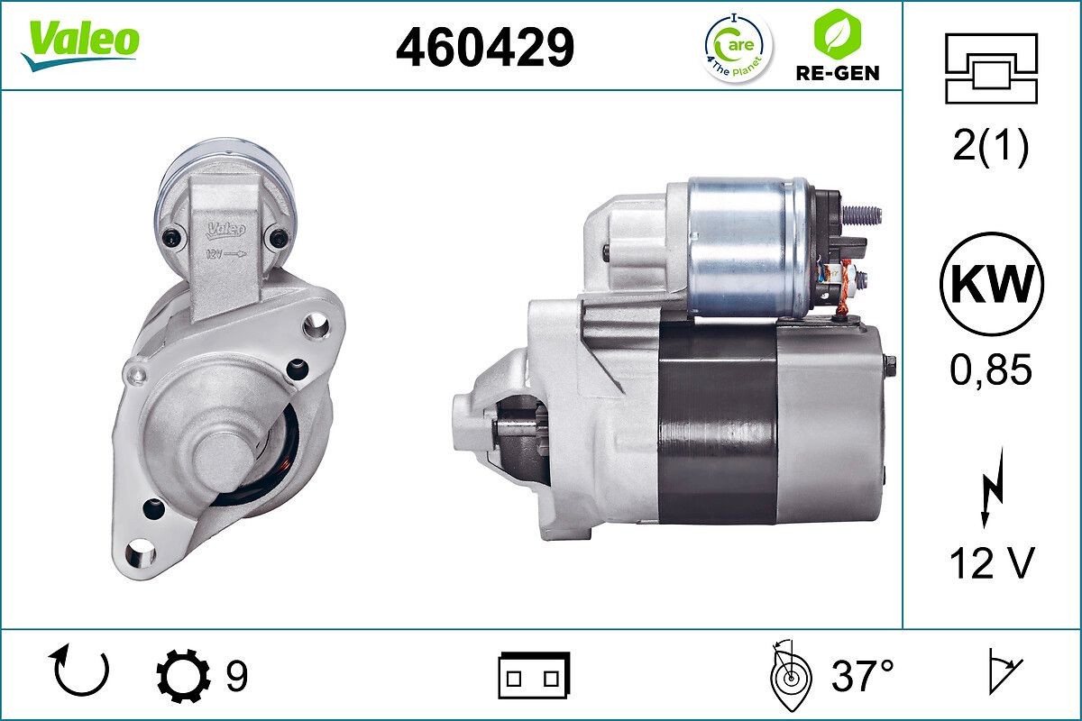VALEO Starter 460429 VALEO 460429 Starter