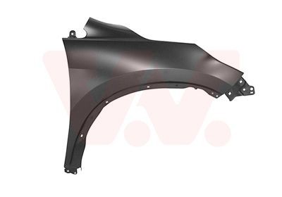 VAN WEZEL Hjulskjerm 2587658 Frontskjerm VAN WEZEL Honda JAZZ 2587658