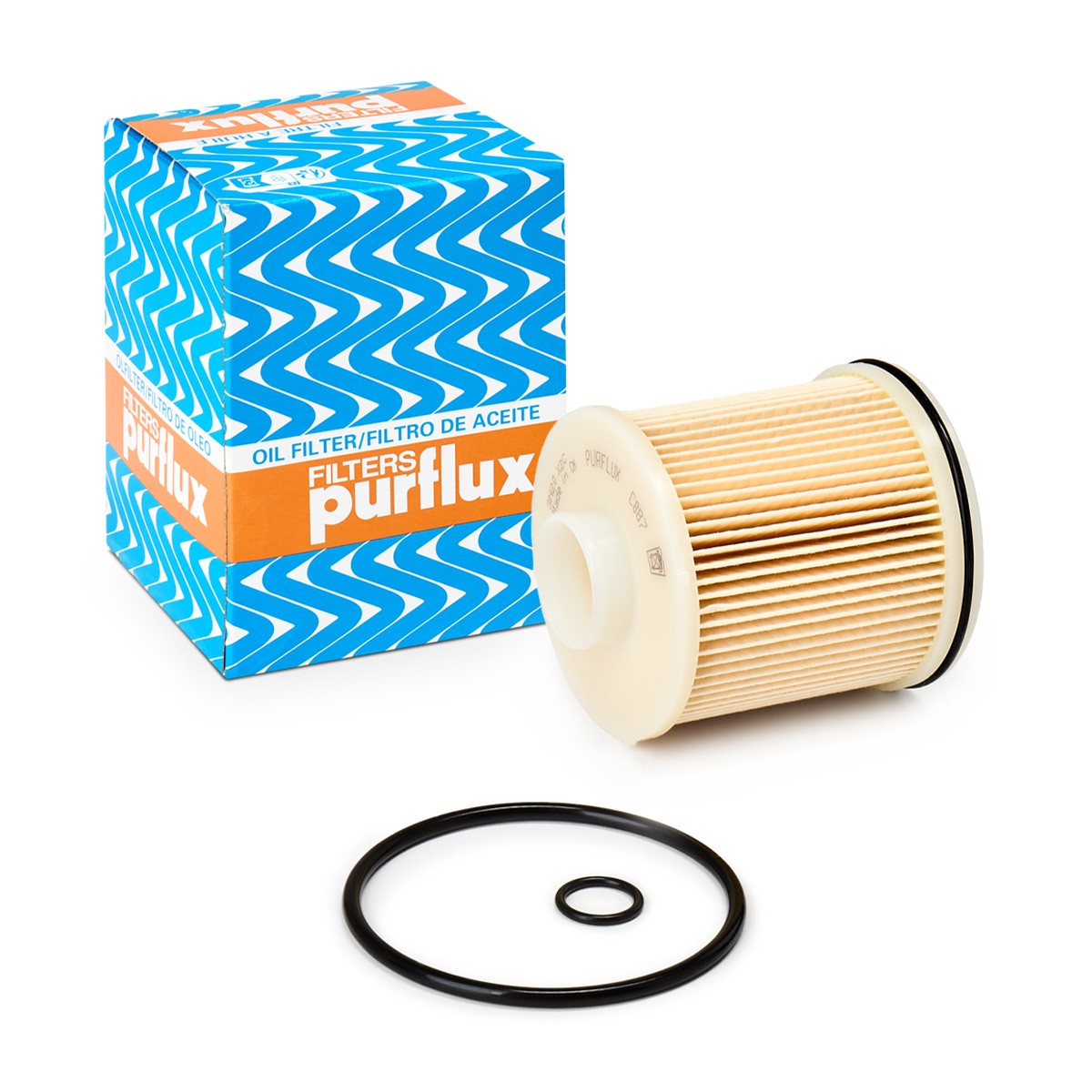 PURFLUX Degvielas filtrs C887 PURFLUX C887 orģinālās Degvielas filtrs Kangoo III Box Body / MPV cena