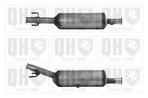 QUINTON HAZELL SCR-katalysator QSCR31021H QUINTON HAZELL QSCR31021H Katalysatoren H2 Terreinwagen gesloten prijs