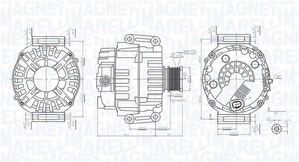 MAGNETI MARELLI Alternatore 063732072010 063732072010 Alternatore MAGNETI MARELLI MERCEDES-BENZ SPRINTER costo