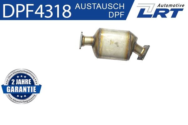 LRT Filtro de partículas DPF4318 Filtro de fuligem partículas sistema de escape BMW E65, E66, E67 DPF4318 LRT