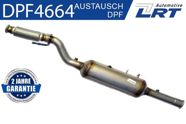 LRT Φίλτρο μικροσωματιδίων DPF4664 LRT DPF4664 Φίλτρο DPF Peugeot e 807 τιμες