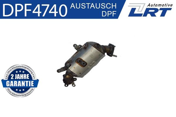 LRT Filter pevných častíc DPF4740 LRT DPF4740 Filter pevných častíc Hyundai Kona OS lacné