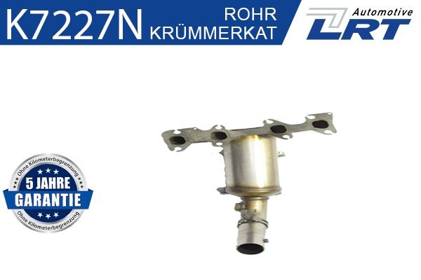 LRT Grenrörskatalysator K7227N LRT K7227N Grenrör Ford Fiesta Mk6 original