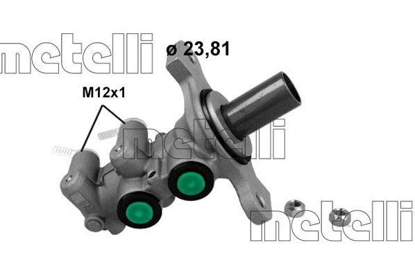 Brake master cylinder METELLI 05-1273 METELLI 05-1273 PEUGEOT 208 2024 brake master cylinder price
