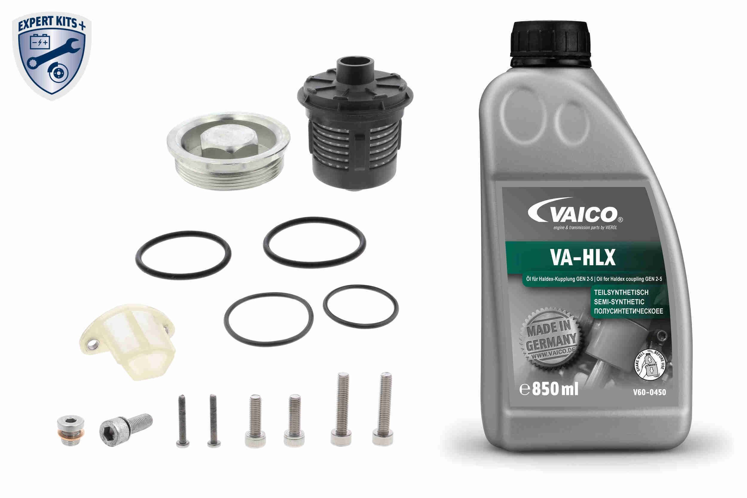 VAICO Delesett, oljeskift lamellkopling (allhjulsdrift) V10-5753-XXL V10-5753-XXL Filtersett SEAT Mii VAICO
