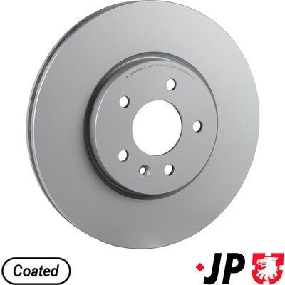 JP GROUP Bremseskive 1263107200 Skive JP GROUP Opel MOVANO 1263107200