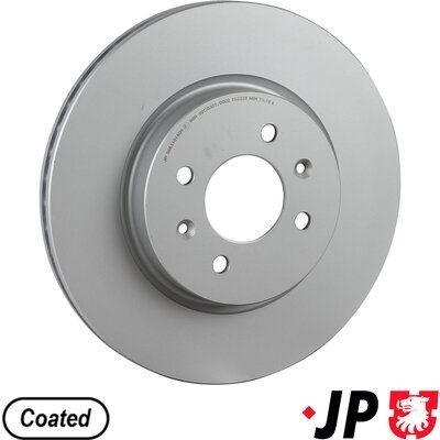 JP GROUP Remschijf 3663101600 Sportremschijven JP GROUP KIA 3663101600