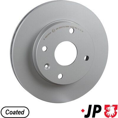 Disco de travão JP GROUP 6363100300 JP GROUP 6363100300: Disco de travão Daewoo TACUMA 2015