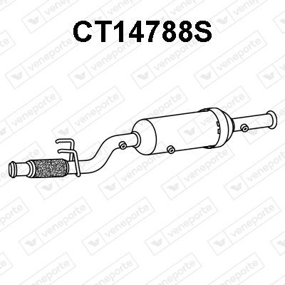 VENEPORTE Filtro antiparticolato (FAP) CT14788S CT14788S costo Filtro antiparticolato (FAP) SKODA ROOMSTER VENEPORTE