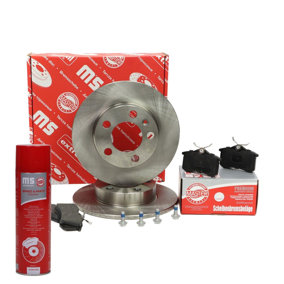 MASTER-SPORT 200901231P Disques et plaquettes de freins MASTER-SPORT 200901231 Disques et plaquettes de freins