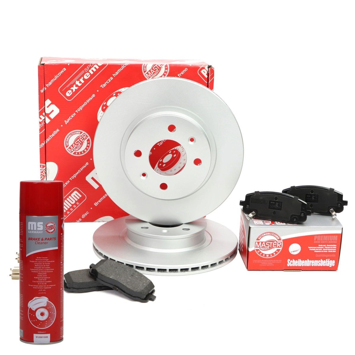 Bremžu komplekts, Disku bremzes MASTER-SPORT 201801510P MASTER-SPORT 201801510P Bremžu komplekts Hyundai i20 2008