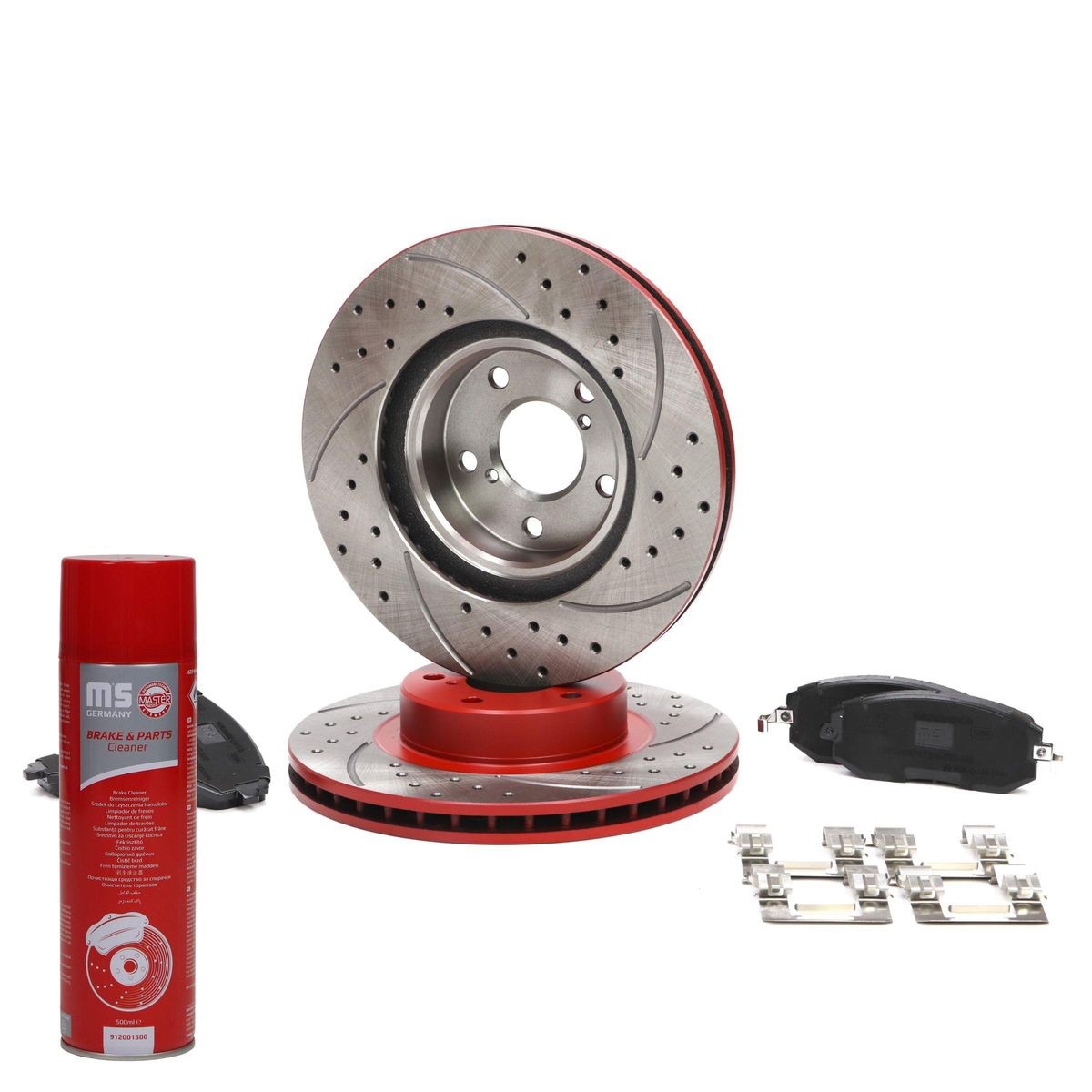 MASTER-SPORT Bromssats, skivbroms 202421450P Byta Bromsskivor och bromsbelägg Subaru Outback V kostnad MASTER-SPORT 202421450P