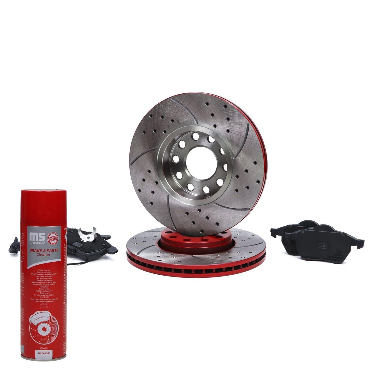 MASTER-SPORT Bremseskiver og -klosser 202521710P 202521710P Bremseskiver og klosser VW POLO MASTER-SPORT