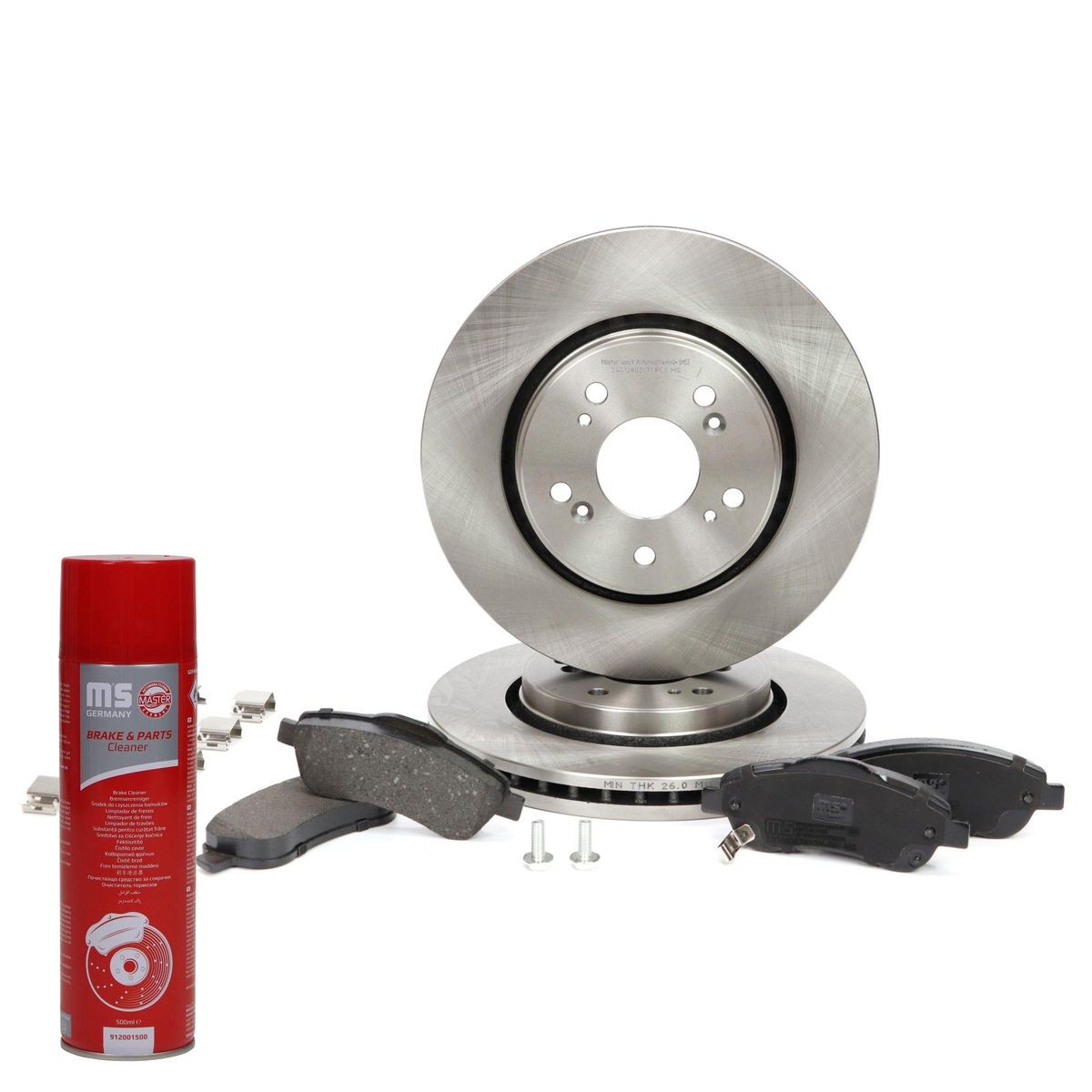 MASTER-SPORT Bromssats, skivbroms 202802170P 202802170P Bromsskivor och bromsbelägg MASTER-SPORT HONDA CR-Z