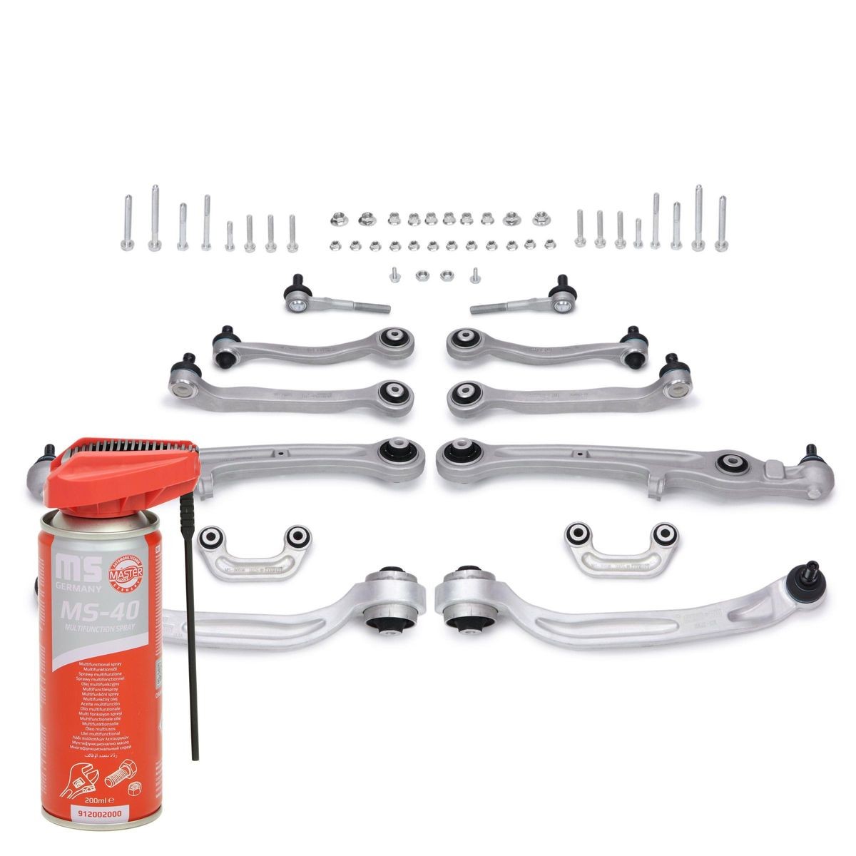 MASTER-SPORT Bærearmssæt 36796-SET-MSP MASTER-SPORT 36796-SET-MSP Audi Quattro 85 Repsæt hjulophæng pris