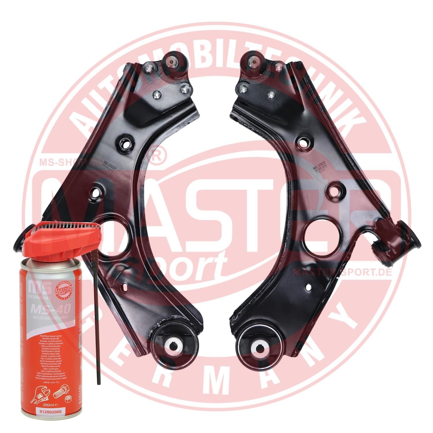 MASTER-SPORT Styrarmssats, hjulupphängning 37196-KIT-MSP FIAT reparationssats länkarm MASTER-SPORT 37196-KIT-MSP