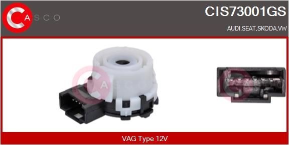 CASCO Διακόπτης μηχανής CIS73001GS CIS73001GS Διακόπτης μίζας AUDI A4 CASCO