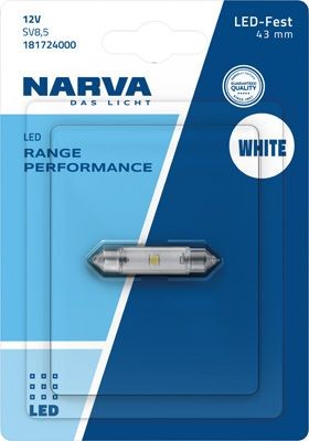 NARVA Hõõgpirn, salongivalgusti 181724000 NARVA Salongivalgustus Volkswagen 181724000