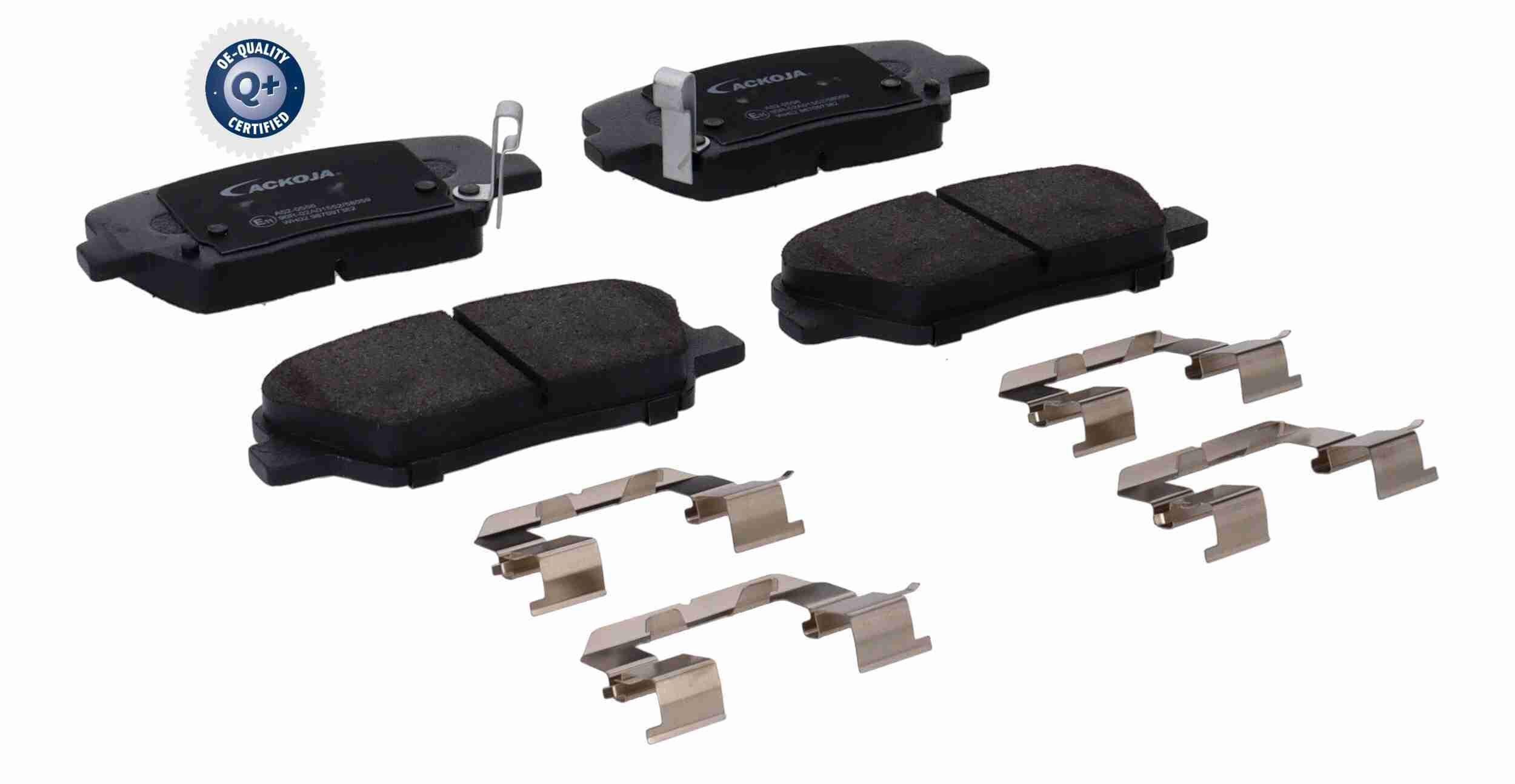 ACKOJA Bremseklosser A52-0556 A52-0556 Bremsekloss KIA SOUL ACKOJA