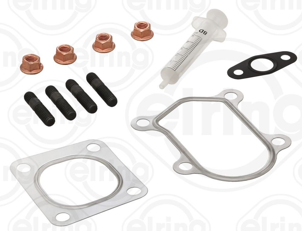ELRING Kit de montagem, turbocompressor 714.810 714.810 Kit de montagem sistema de escape IVECO MASSIF ELRING