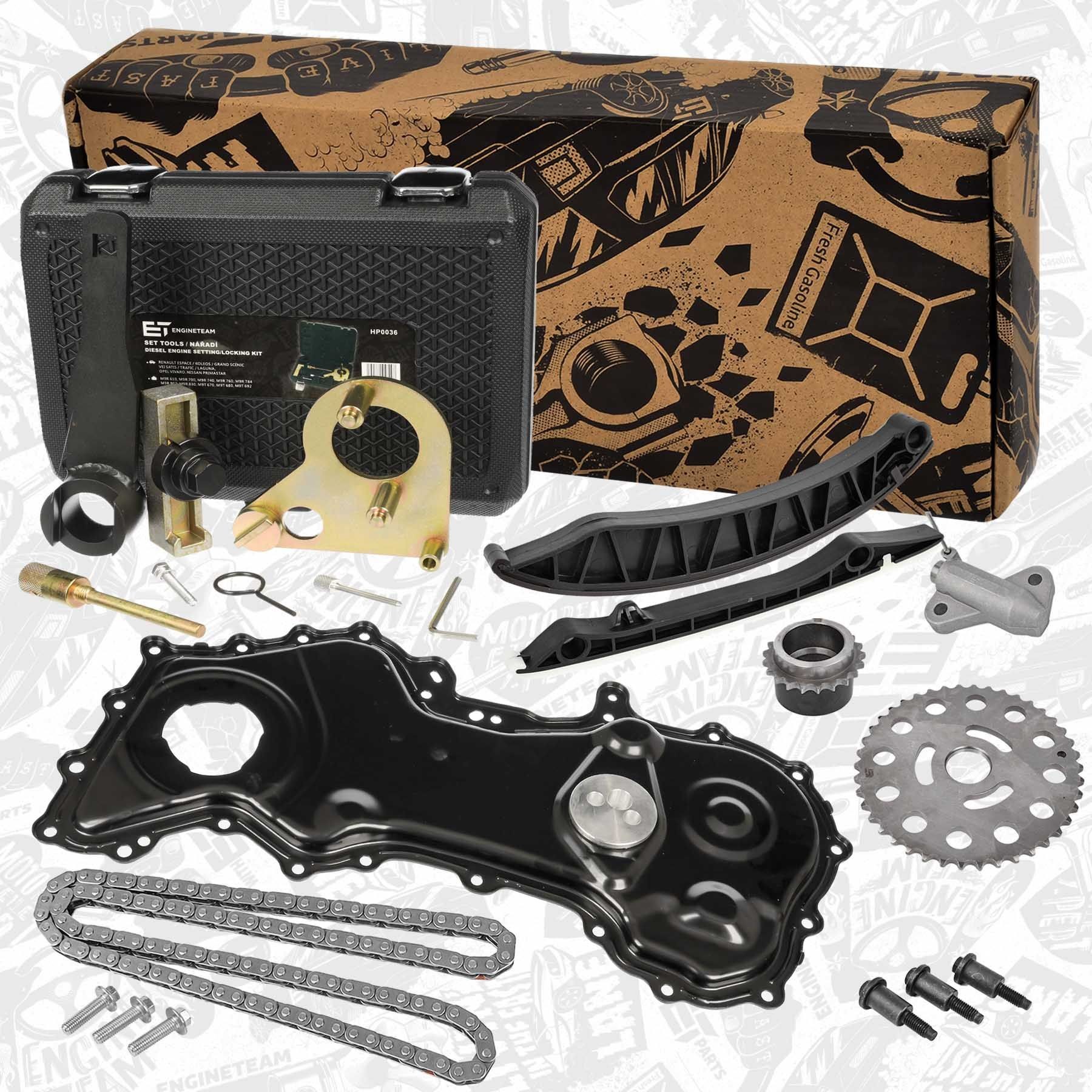 ET ENGINETEAM Sada rozvodovej reťaze RS0073VR2 RS0073VR2 Sada rozvodovej rezaze OPEL AGILA ET ENGINETEAM
