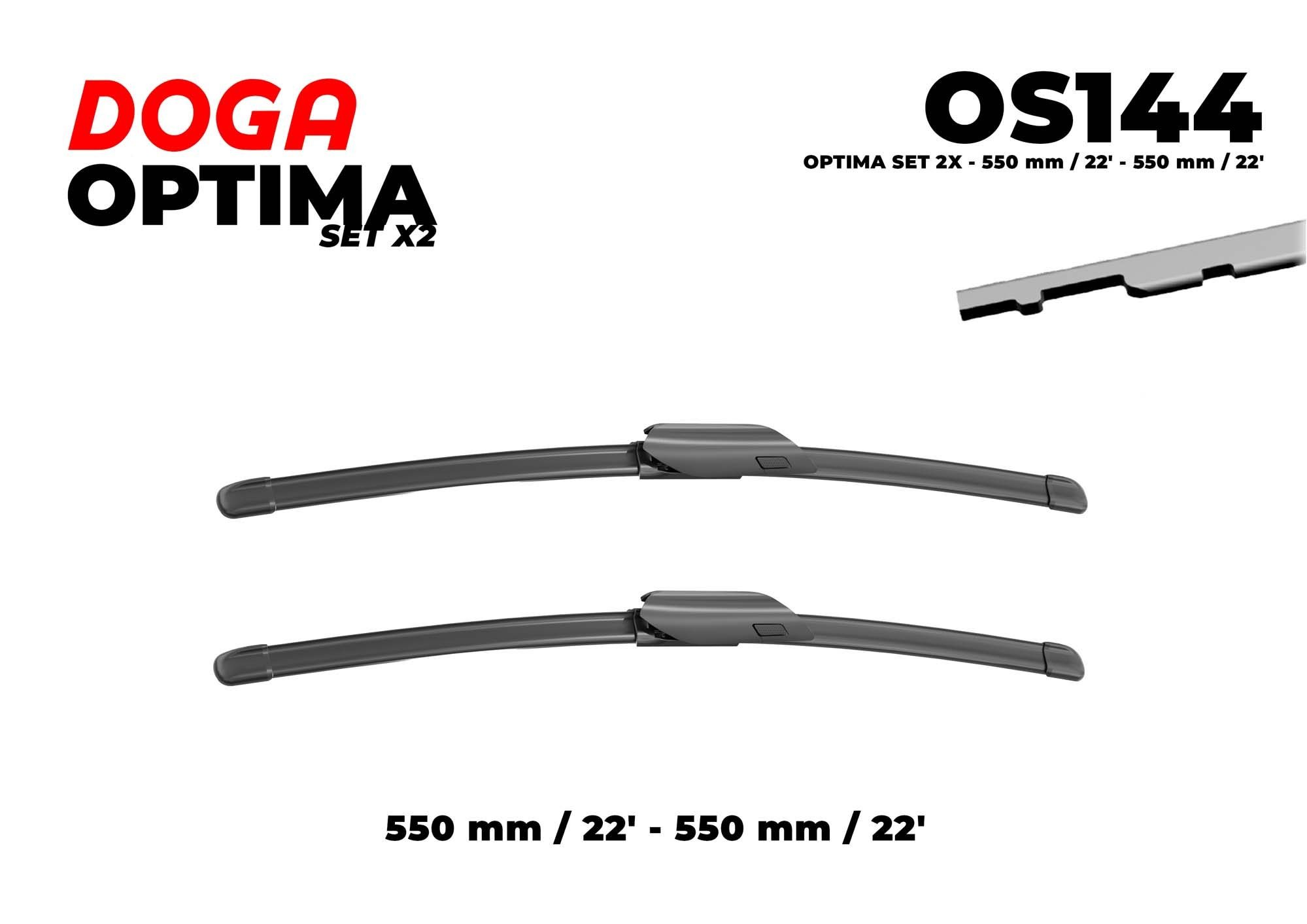 DOGA Stieracia lišta OS144 OS144 Stierače MERCEDES-BENZ SL DOGA