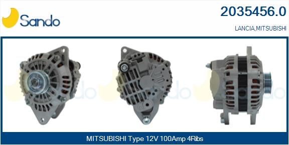 SANDO Lichtmaschine 2035456.0 Lichtmaschine SANDO Mitsubishi LANCER 2035456.0