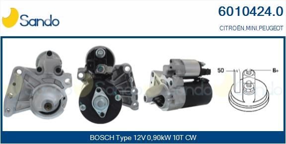 SANDO Startmotor 6010424.0 MINI startmotor SANDO 6010424.0