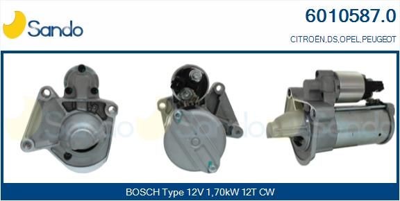 SANDO Μίζα 6010587.0 6010587.0 Μίζα CITROËN XANTIA SANDO