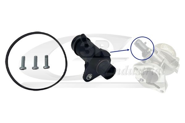 3RG Rep.sats, vakumpump (bromsar) 74601 3RG 74601 Vakuumpump, bromsservo NISSAN X-TRAIL original